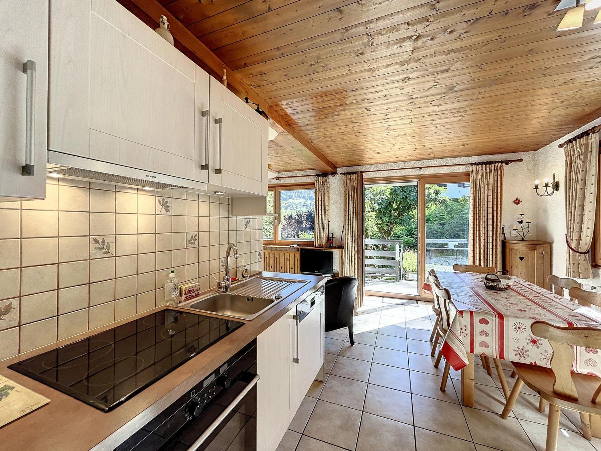 Appartement Combloux, 3 pièces, 6 personnes - FR-1-560-52 Extérieur photo