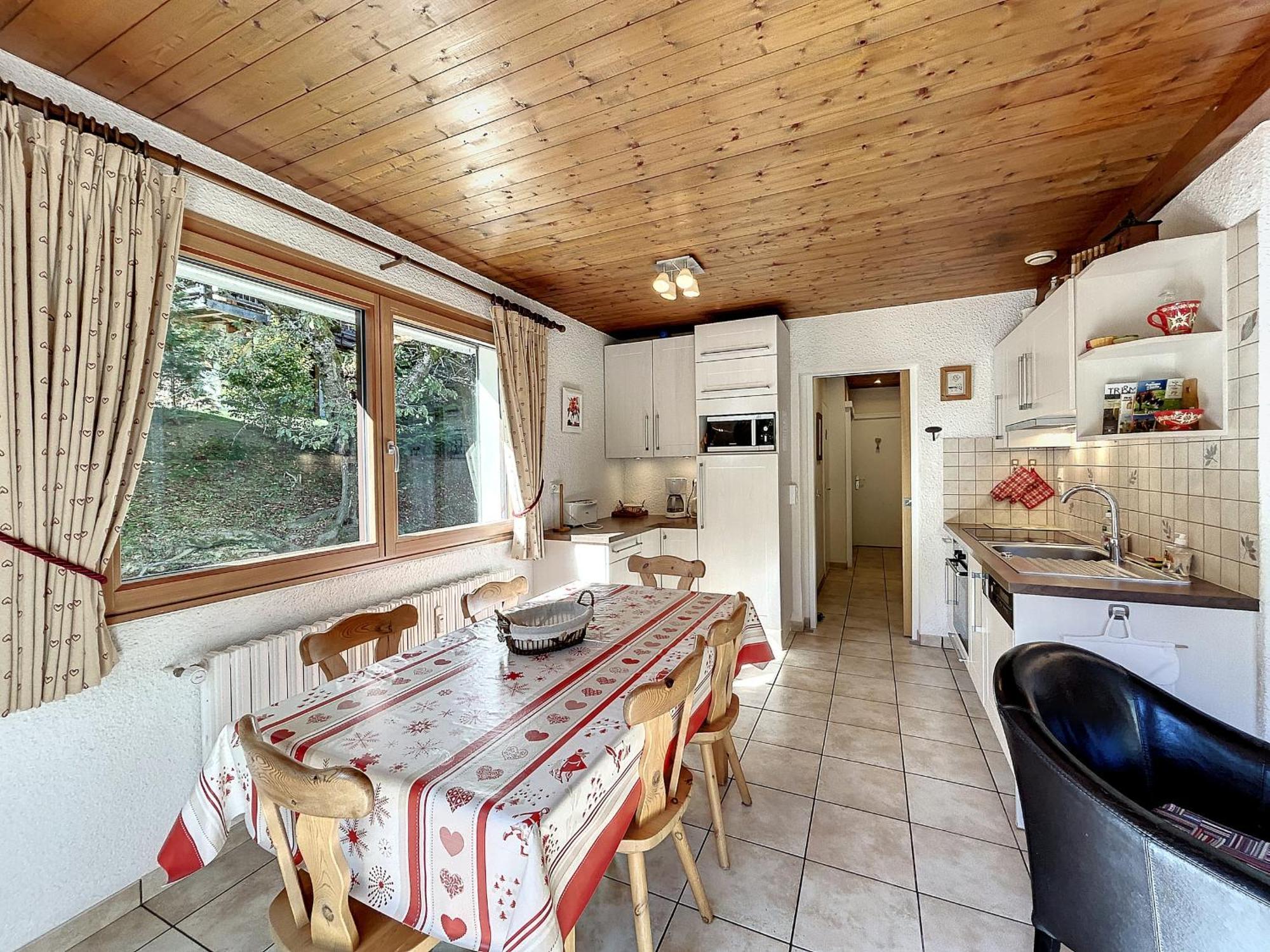 Appartement Combloux, 3 pièces, 6 personnes - FR-1-560-52 Extérieur photo